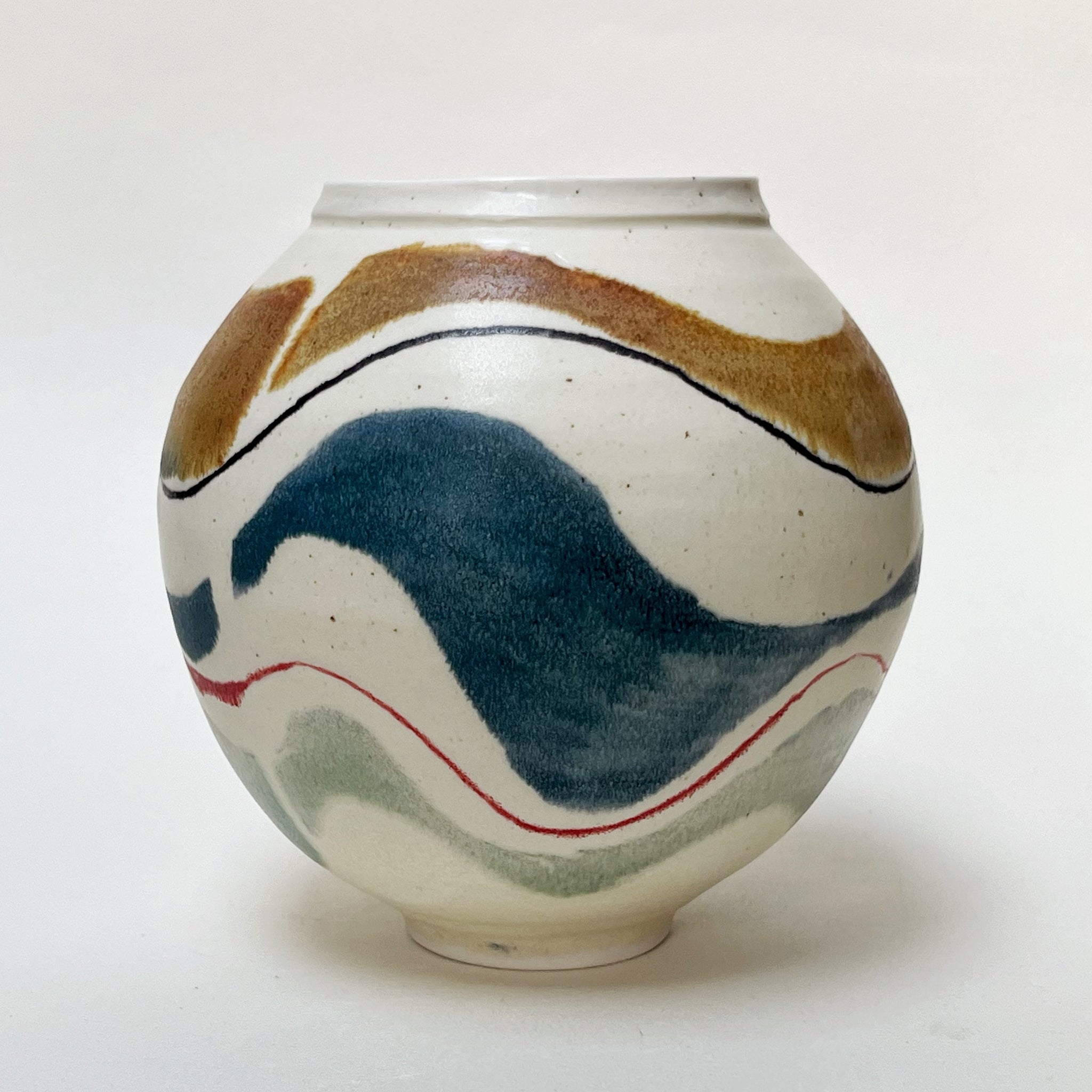 moon jar, small